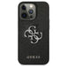 Guess Saffiano 4G Metal Logo case for iPhone 13 Pro / 13 6.1’’ - black - Cell phone cases and covers<<<HurtelXML