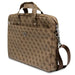 Guess Saffiano 4G Triangle Logo bag for a 16’’ laptop - brown - Laptop bags<<<HurtelXML
