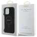 Guess Saffiano Classic Logo MagSafe Case for iPhone 16 Pro Max - Black - Cell phone cases and covers<<<HurtelXML