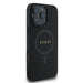 Guess Saffiano Classic Logo MagSafe iPhone 16 Pro Case - Black - Cell phone cases and covers<<<HurtelXML
