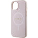 Guess Saffiano MagSafe case for iPhone 15 Plus - pink - Cell phone cases and covers<<<HurtelXML