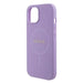 Guess Saffiano MagSafe case for iPhone 15 Plus - purple - Cell phone cases and covers<<<HurtelXML