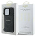 Guess Saffiano Peony Classic Logo MagSafe Case for iPhone 16 Pro Max - Black - Cell phone cases and covers<<<HurtelXML