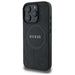 Guess Saffiano Peony Classic Logo MagSafe Case for iPhone 16 Pro Max - Black - Cell phone cases and covers<<<HurtelXML