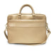 Guess Saffiano Script 16’’ Laptop Bag - Gold - Laptop bags<<<HurtelXML