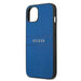 Guess Saffiano Strap Case for iPhone 13 mini 5.4’’ - Blue - Cell phone cases and covers<<<HurtelXML