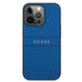 Guess Saffiano Strap Case for iPhone 13 Pro Max 6.7’’ - Blue - Cell phone cases and covers<<<HurtelXML