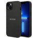 Guess Saffiano Strap Case for iPhone 14 Plus - Black - Cell phone cases and covers<<<HurtelXML