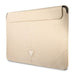Guess Saffiano Triangle Logo case for a 14’’ laptop - beige - Laptop bags<<<HurtelXML