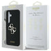 Guess Silicone Big 4G Logo Bottom Script case for Samsung Galaxy S25 - black - Cell phone cases and covers<<<HurtelXML
