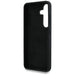 Guess Silicone Big 4G Logo Bottom Script case for Samsung Galaxy S25 - black - Cell phone cases and covers<<<HurtelXML