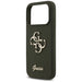 Guess Silicone Big 4G Script Case for iPhone 17 Pro - Green - Cell phone cases and covers<<<HurtelXML