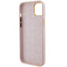 Guess Silicone Logo Strass 4G case for iPhone 15 - light pink - Cell phone cases and covers<<<HurtelXML