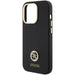 Guess Silicone Logo Strass 4G Case for iPhone 15 Pro - Black - Cell phone cases and covers<<<HurtelXML