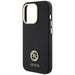 Guess Silicone Logo Strass 4G case for iPhone 15 Pro Max - black - Cell phone cases and covers<<<HurtelXML
