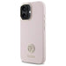 Guess Silicone Logo Strass 4G case for iPhone 16 - light pink - Cell phone cases and covers<<<HurtelXML