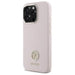 Guess Silicone Logo Strass 4G case for iPhone 16 Pro Max - light pink - Cell phone cases and covers<<<HurtelXML