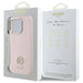 Guess Silicone Logo Strass 4G case for iPhone 16 Pro Max - light pink - Cell phone cases and covers<<<HurtelXML