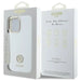 Guess Silicone Logo Strass 4G Case for iPhone 16 - White - Cell phone cases and covers<<<HurtelXML