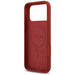 Guess Silicone Script Metal Logo MagSafe Case for iPhone 17 Pro Max - Red - Cell phone cases and covers<<<HurtelXML