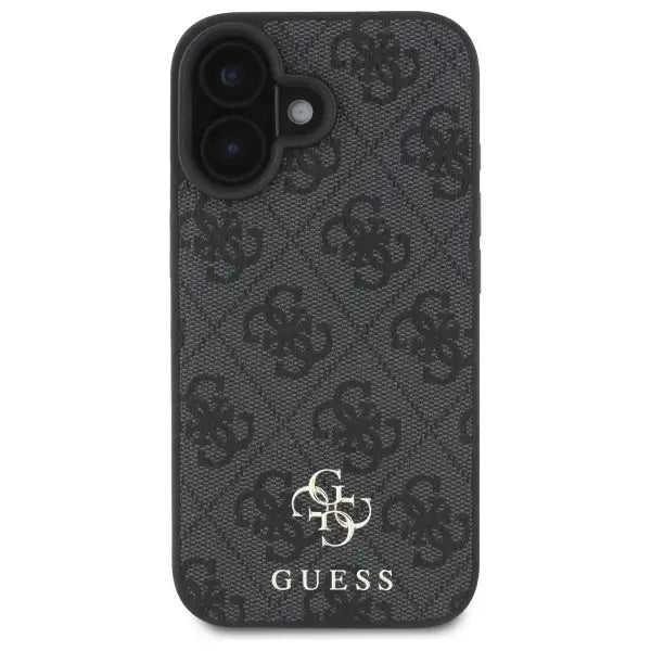 Guess Small Classic MagSafe case for iPhone 16 - black - Cell phone cases and covers<<<HurtelXML