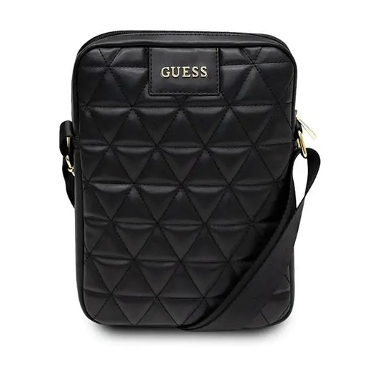 Guess Torba GUTB10QLBK 10’’ czarna/black Quilted Tablet Bag - Others<<<HurtelXML