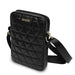 Guess Torba GUTB10QLBK 10’’ czarna/black Quilted Tablet Bag - Others<<<HurtelXML