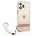Guess Translucent Strap Case for iPhone 13 Pro / 13 6.1’’ - Pink - Cell phone cases and covers<<<HurtelXML