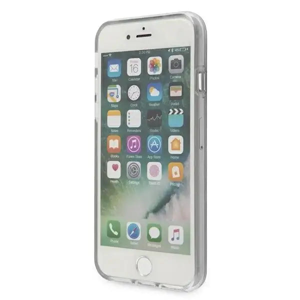 Guess Triangle Collection case for iPhone 7 / 8 / SE 2020 / SE 2022 - white - Cell phone cases and covers<<<HurtelXML