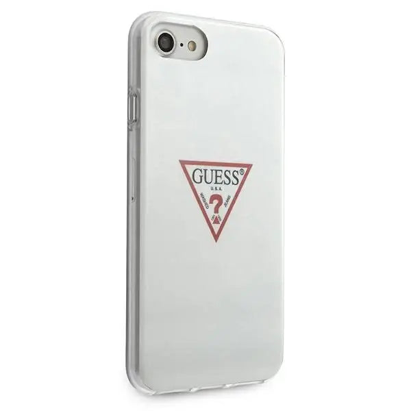 Guess Triangle Collection case for iPhone 7 / 8 / SE 2020 / SE 2022 - white - Cell phone cases and covers<<<HurtelXML