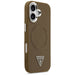 Guess Triangle Logo MagSafe case for iPhone 17 - brown - Cell phone cases and covers<<<HurtelXML