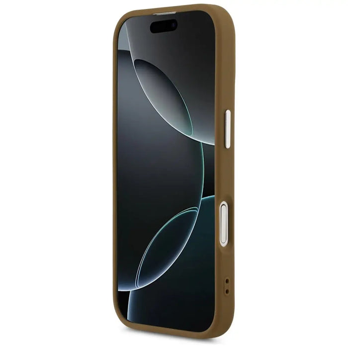Guess Triangle Logo MagSafe case for iPhone 17 - brown - Cell phone cases and covers<<<HurtelXML
