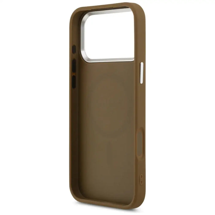 Guess Triangle Logo MagSafe case for iPhone 17 Pro - brown - Cell phone cases and covers<<<HurtelXML