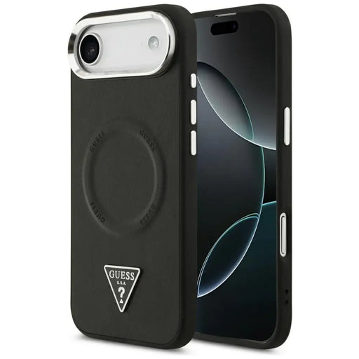 Guess Triangle Logo MagSafe Case for iPhone Air - Black - Cell phone cases and covers<<<HurtelXML