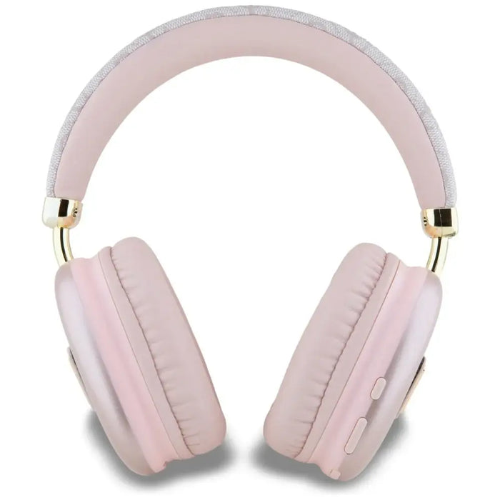 Guess Triangle Logo Over-Ear Headphones - Pink - Headphones and speakers<<<HurtelXML