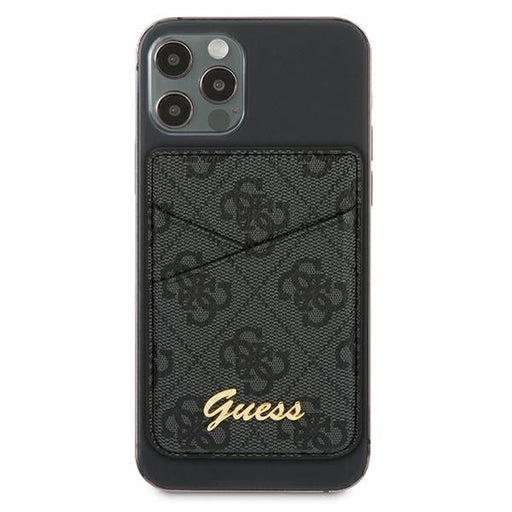 Guess Wallet Card Slot GUWMS4GTLBK MagSafe 4G grey/grey - Cell phone cases and covers<<<HurtelXML