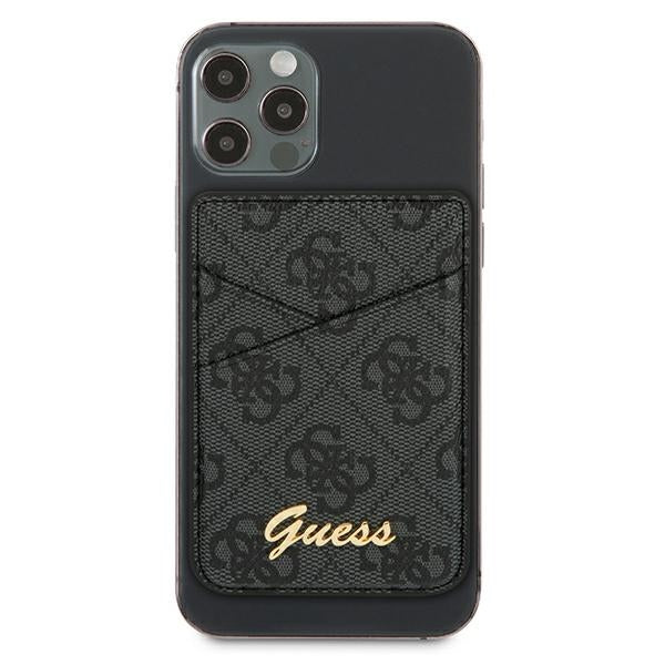 Guess Wallet Card Slot GUWMS4GTLBK MagSafe 4G grey/grey - Cell phone cases and covers<<<HurtelXML