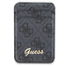 Guess Wallet Card Slot Stand GUWMSHG4SHK case - black MagSafe 4G Classic Logo - Cell phone cases and covers<<<HurtelXML