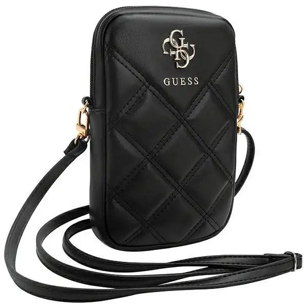 Guess Zip Quilted 4G bag - black - Others<<<HurtelXML