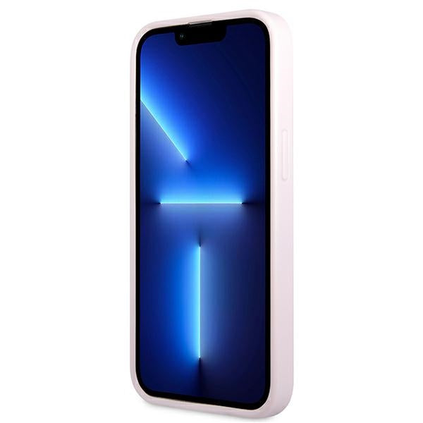 Guess Saffiano Stripe iPhone 13 Pro Max Case - Purple