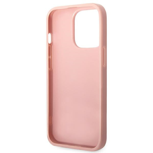 Guess Glitter Script Case for iPhone 14 Pro Max - Pink