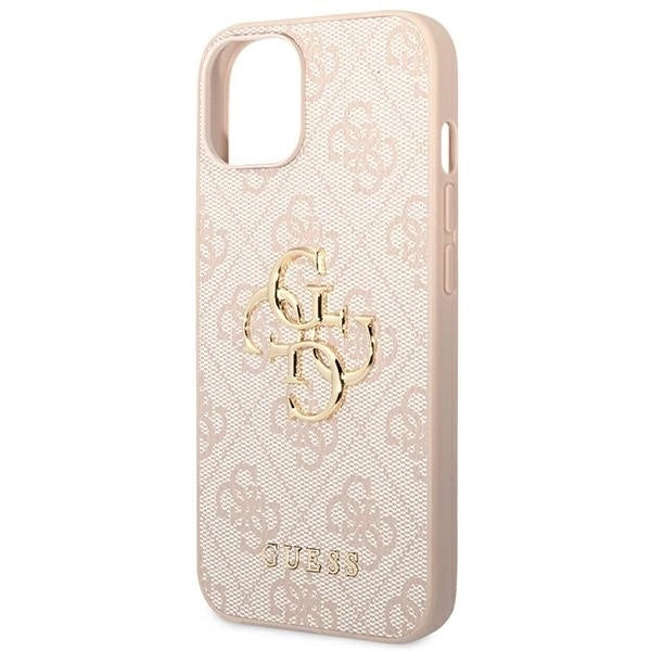 Guess GUHCP14S4GMGPI iPhone 14 6.1" pink/pink hardcase 4G Big Metal Logo