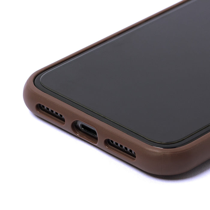 Guess 4G Big Metal Logo Case for iPhone 11 / Xr - Brown