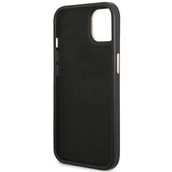 Guess GUHCP14MHGCRHK iPhone 14 Plus 6.7 "black / black hardcase Croco Collection