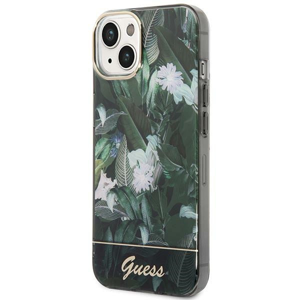 Guess Jungle Collection iPhone 14 Case - Green
