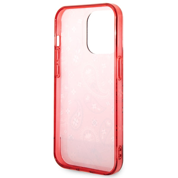 Guess GUHCP14XHGBNHR iPhone 14 Pro Max 6.7" red/red hardcase Bandana Paisley
