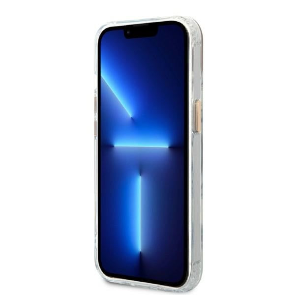 Guess GUHMP13MHTRMD iPhone 13 6.1 &quot;gold / gold hard case Metal Outline Magsafe