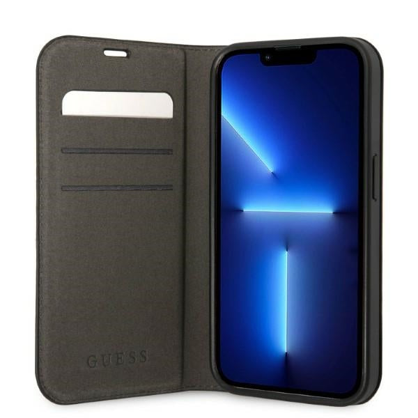 Guess GUBKP14LHG4SHK iPhone 14 Pro 6.1 "black / black book 4G Vintage Gold Logo