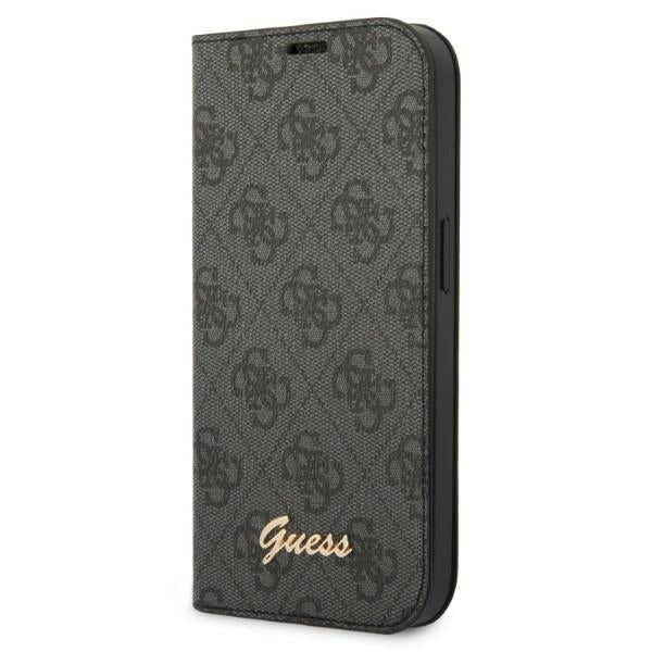 Guess GUBKP14SHG4SHK iPhone 14 6.1 &quot;black / black book 4G Vintage Gold Logo