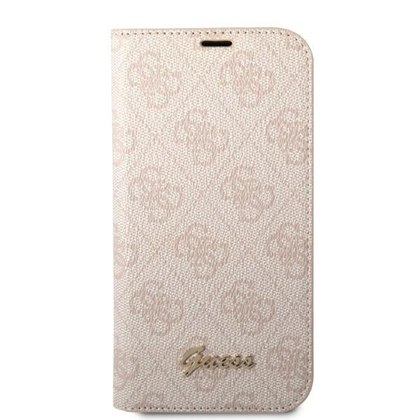 Guess GUBKP14XHG4SHP iPhone 14 Pro Max 6.7 &quot;pink / pink book 4G Vintage Gold Logo